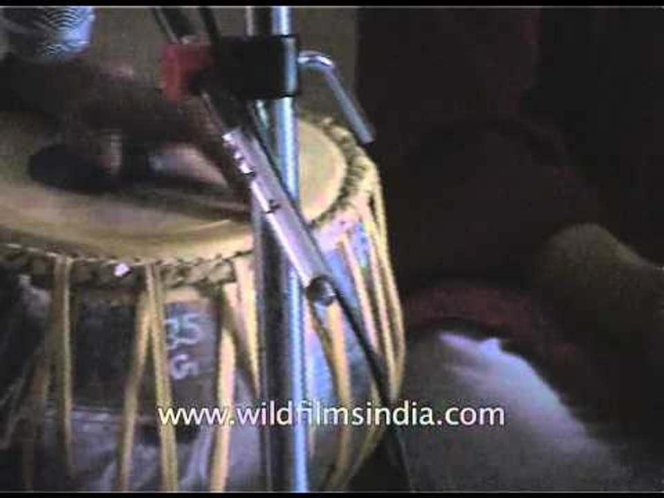 Duet of Tabla and Harmonium on mother's birthday at the Aurobindo