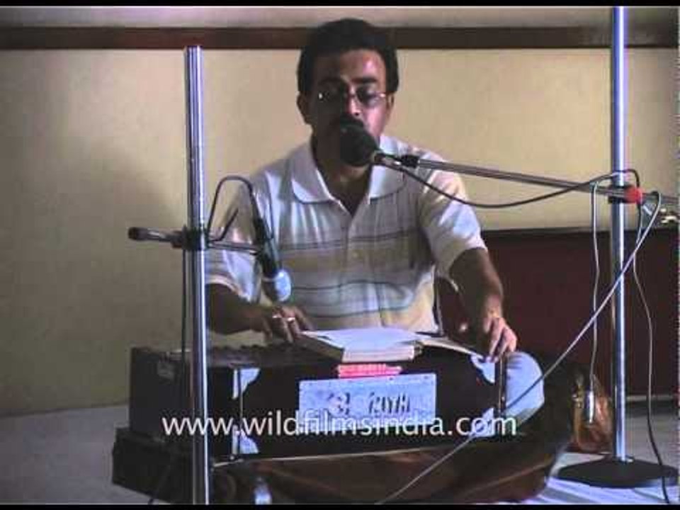 Mother's birthday at the Aurobindo Ashram in New Delhi, India