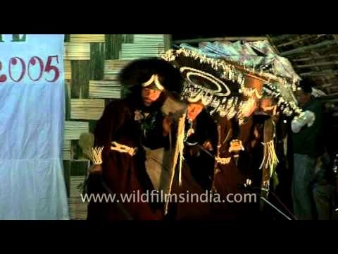 Energetic Tapu war dance by Adi tribes of Arunachal Pradesh