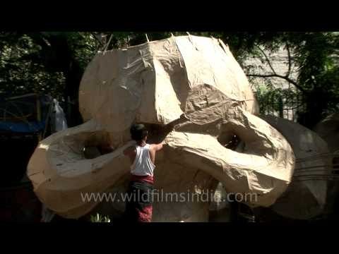 Ravan effigies for sale in New delhi for Dussehra
