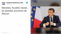 Minimum retraite, baisses d’impôts, classes de 24 élèves : ce qu’il faut retenir des annonces d’Emmanuel Macron