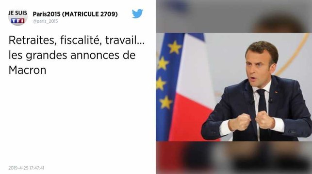 Minimum retraite, baisses d’impôts, classes de 24 élèves : ce qu’il faut retenir des annonces d’Emmanuel Macron