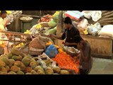 Fruit and vegetable market in Panaji, Goa