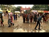 People facing problem due to rain during Durga Puja