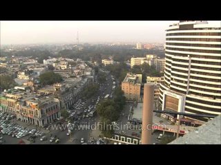 View of CP circular central park, Delhi