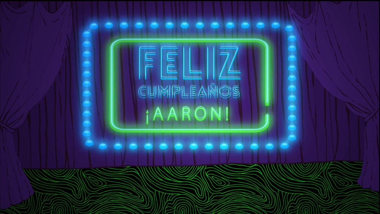 Cumpleaños Feliz Aaron