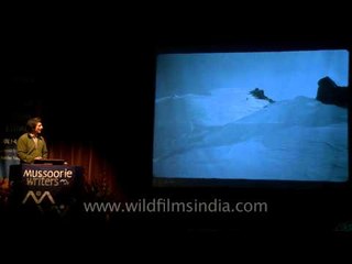 Steve Swenson speaking at Mussoorie Writers Mountain Festival Part - 4