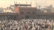 Muslim devotees gather for Eid al-Adha prayers at Jama masjid, New Delhi