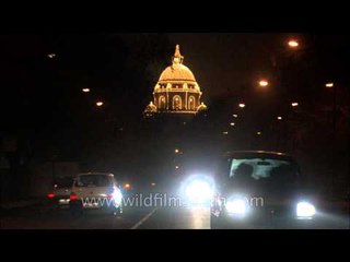 Diwali lights up Rashtrapati Bhavan in Delhi