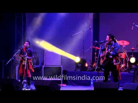Rewben Mashangva - Father & son duet at NagaFest, Delhi '12