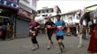 Athletes set off on the half marathon : Mussoorie