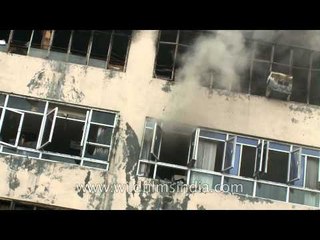 Smoke kept fuming out of Himalaya house even hours after the fire