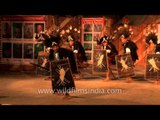 Adi Minyong Tapu war dance from Arunachal Pradesh