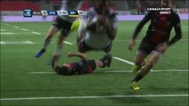 Oyonnax / Brive : L'essai de Nacebe face à Oyonnax