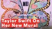 Taylor Swift Surprises Fans With Butterfly Mural In Nashville Ahead Of TS7 Announcement