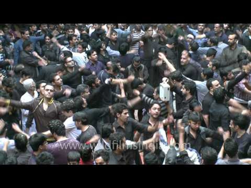 Muharram processions taken out in Delhi
