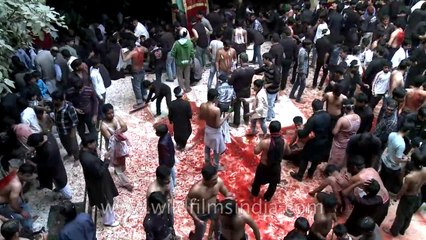 Blood shed on Muharram