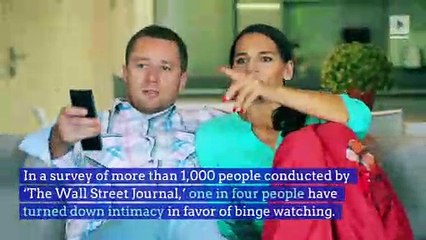 Binge-Watching Reportedly to Blame for Falling Fertility Rate