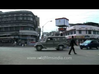 Center point market scene of dimapur