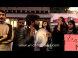 Musical demonstration against sexual assault against women in India