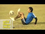 Freestyle football display by expert footies from north-east India!