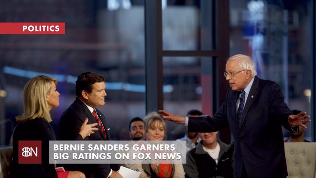 2020 Democratic Candidate Bernie Sanders Visits Fox News