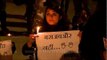 Candle-light vigil at Safdarjung Hospital for crime victim
