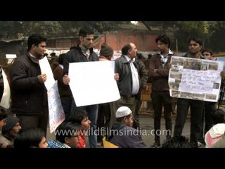 Men come forward to support crime against women campaign - popular protest of 2012 in India