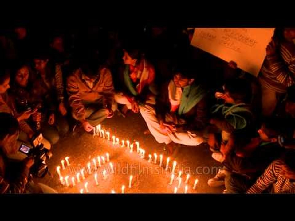 Protesters gather at Safdarjung for crime against women