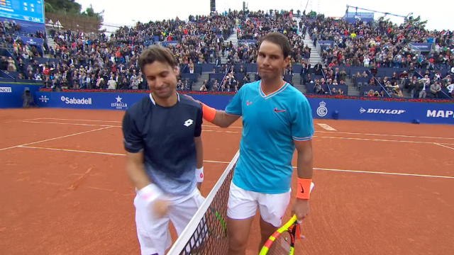 Nadal knocks retiring Ferrer out of Barcelona Open