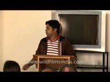 Rajarshi Chakraborty speaking at Mussoorie Writers' Festival Part - 4