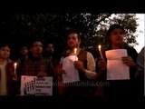 People of all age march against rape in the City, Delhi