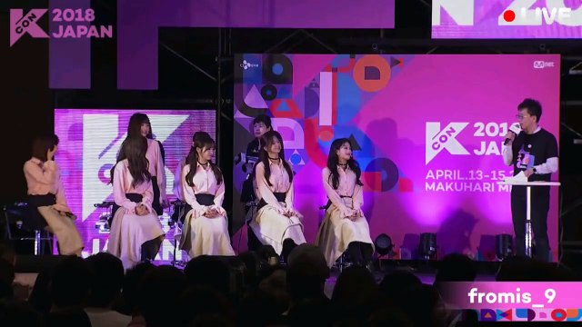 180415 Fromis_9 - KCON Japan Fanmeeting