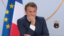 Emmanuel Macron entona el 
