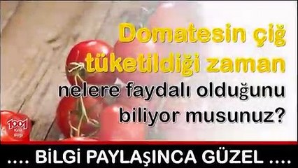 Domatesin Çiğ Tüketildiği Zaman Nelere Faydalı Olduğunu Biliyor Musunuz?