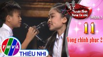 THVL | Tuyệt đỉnh song ca nhí Mùa 3 - Tập 11[2]: Ba tháng tạ từ - Quốc Linh, Quỳnh Nhi