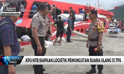 Video herunterladen: KPU NTB Siapkan Logistik Pemungutan Suara Ulang 13 TPS