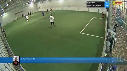 But de Nicolas  (10-15) - LUSITANOS Vs LES GARS LACTICS - 25/04/19 21:00 - LIGUE 2