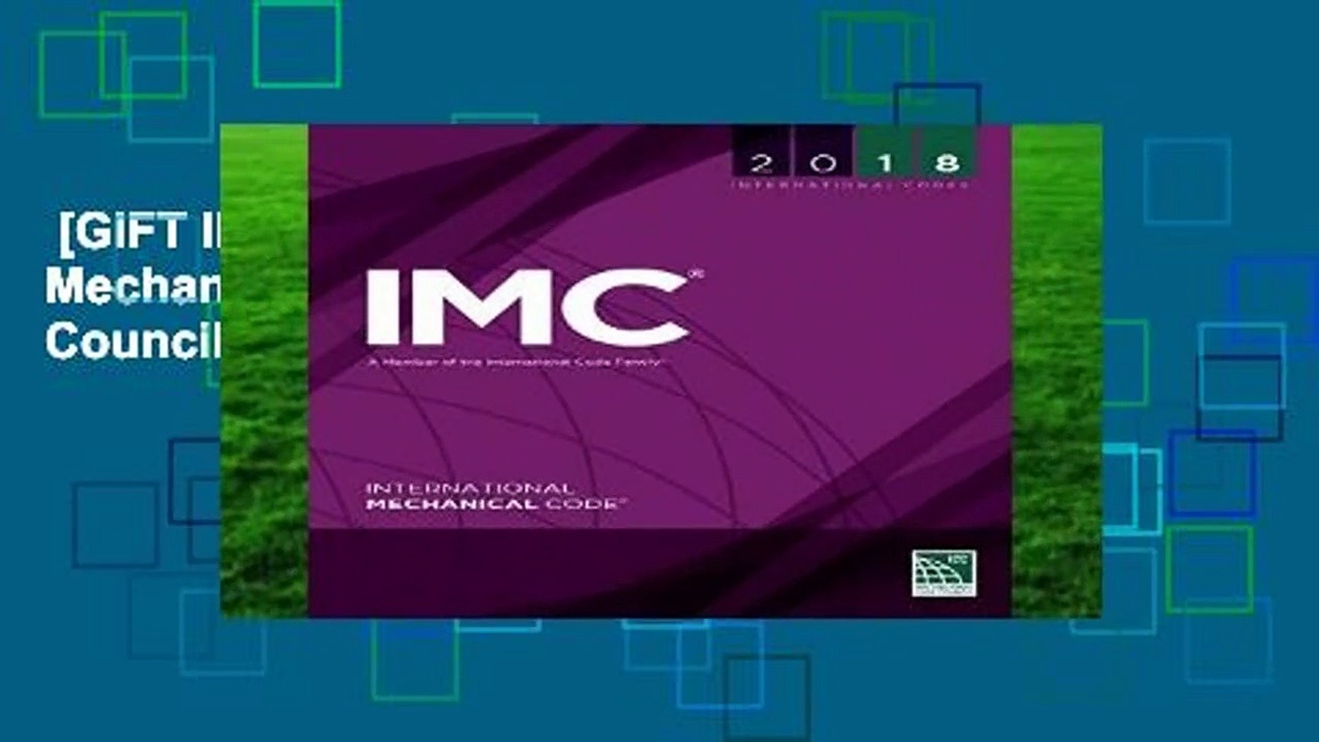 ⁣[GIFT IDEAS] 2018 International Mechanical Code (International Code Council) by International
