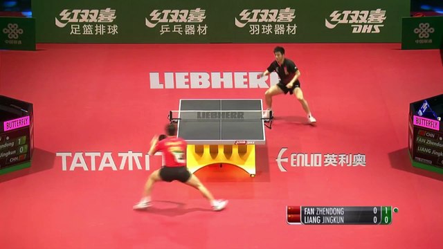 Fan Zhendong vs Liang Jingkun | 2019 World Championships Highlights (R16)
