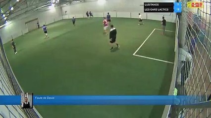 Faute de David - LUSITANOS Vs LES GARS LACTICS - 25/04/19 21:00 - LIGUE 2 - Poitiers Game Parc