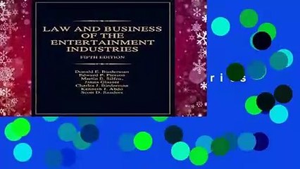 [MOST WISHED]  Law and Business of the Entertainment Industries (Law   Business of the