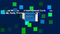 Virtual Worlds: First International Conference, Vw 98, Paris, France, July 1-3, 1998,