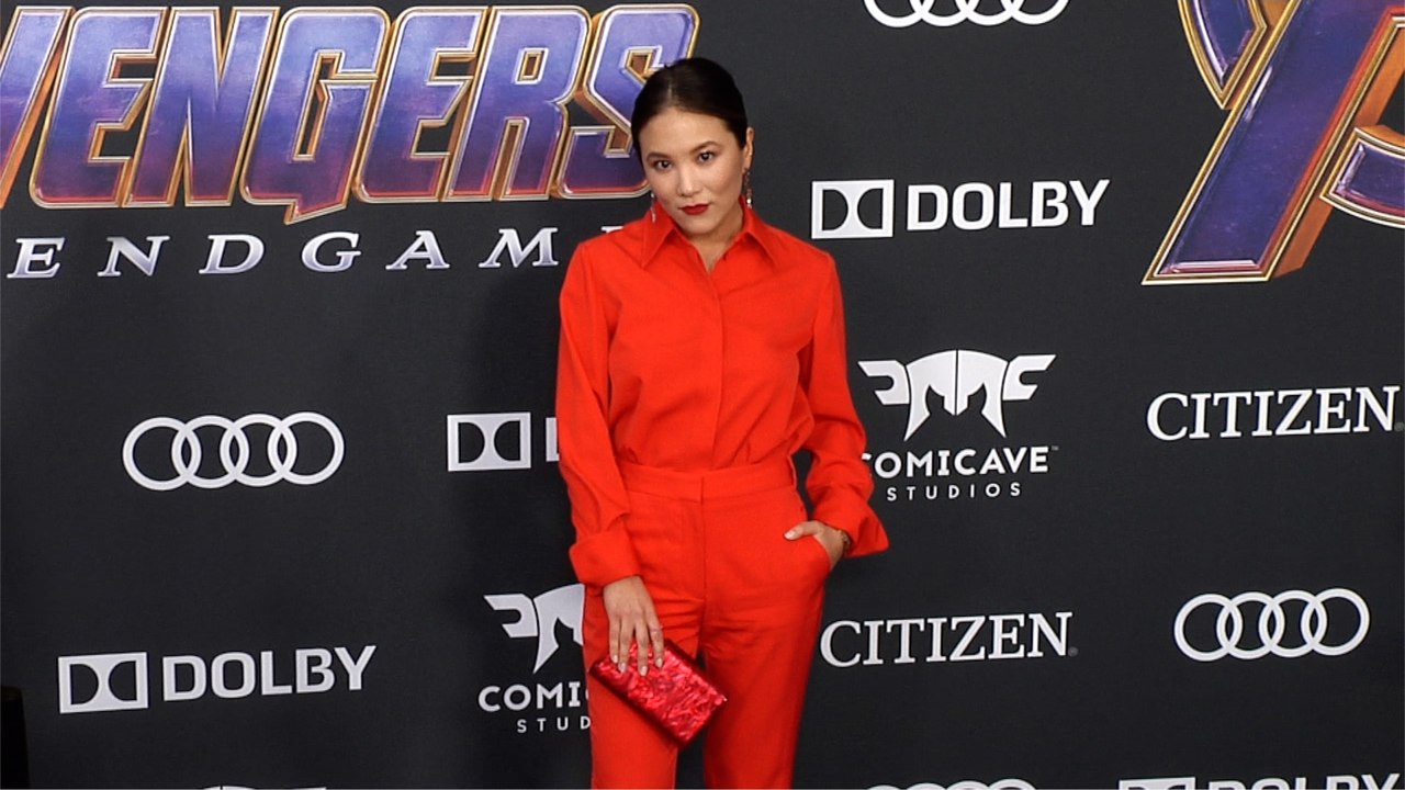 Ally Maki "Avengers Endgame" World Premiere Purple Carpet
