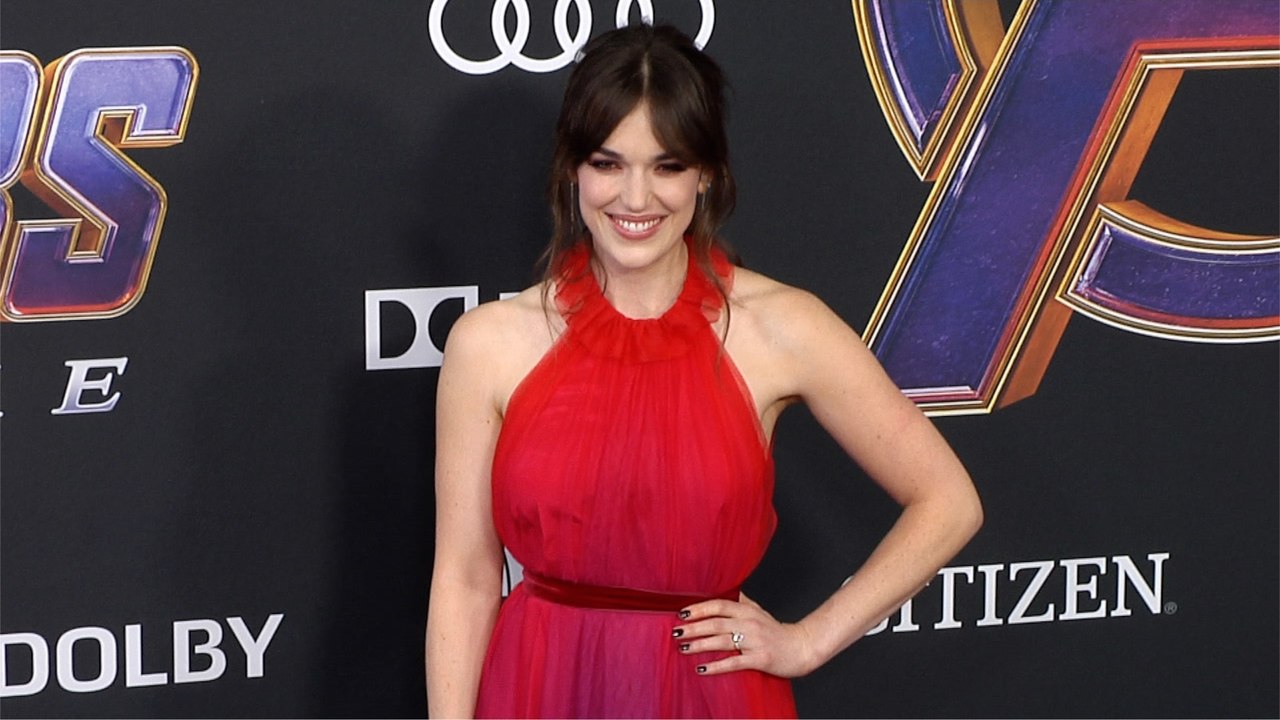 Elizabeth Henstridge "Avengers Endgame" World Premiere Purple Carpet