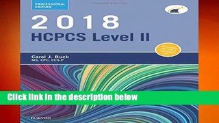 2018 HCPCS Level II Professional Edition, 1e