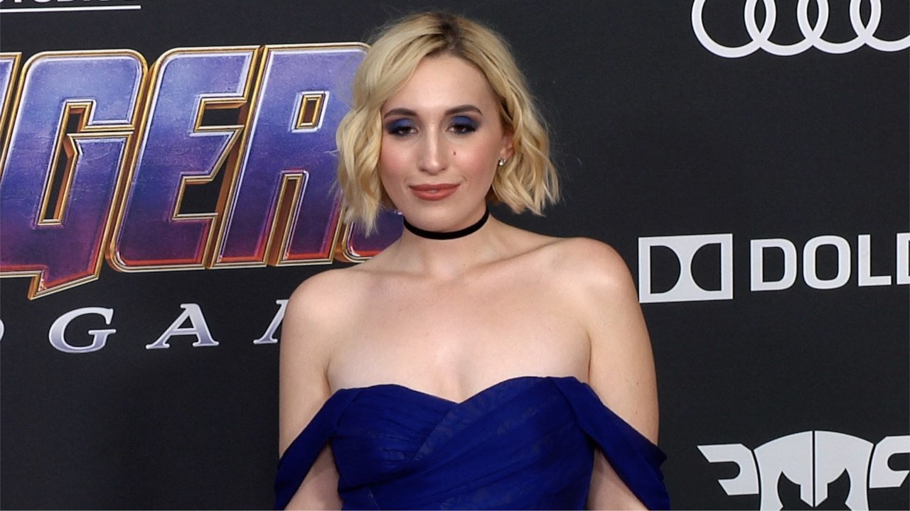 Harley Quinn Smith "Avengers: Endgame" World Premiere Purple Carpet