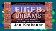 Full version  Eiger Dreams: Ventures Among Men and Mountains  For Kindle