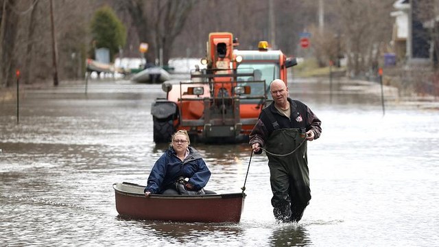 أوتاوا تواجه ارتفاعاً في منسوب المياه بسبب الفيضانات.. وإعلان الطوارئ