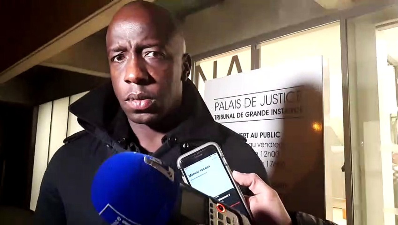 Souleymane Diawara à la sortie de son procès à Digne-les-Bains jeudi 25 avril :  "Je ne suis pas un voyou... Je ne sais jouer qu'au football"
